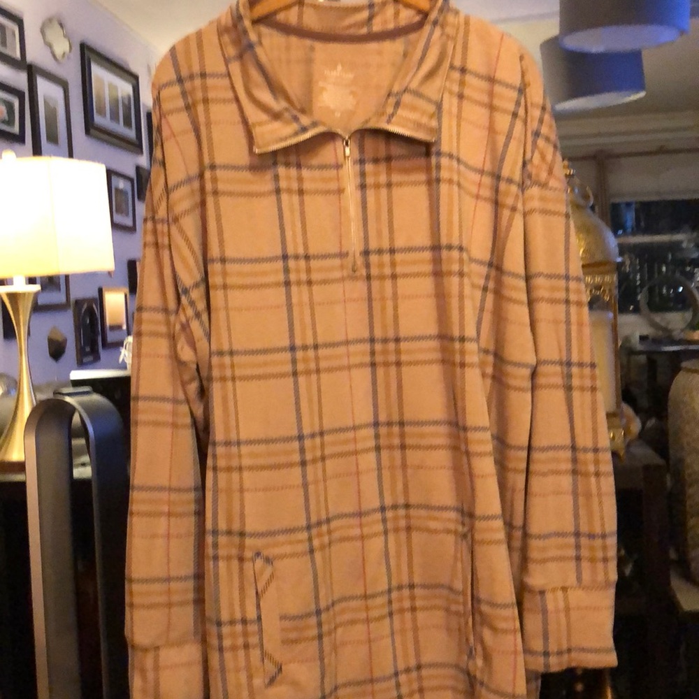 Cuddlduds French terry pullover